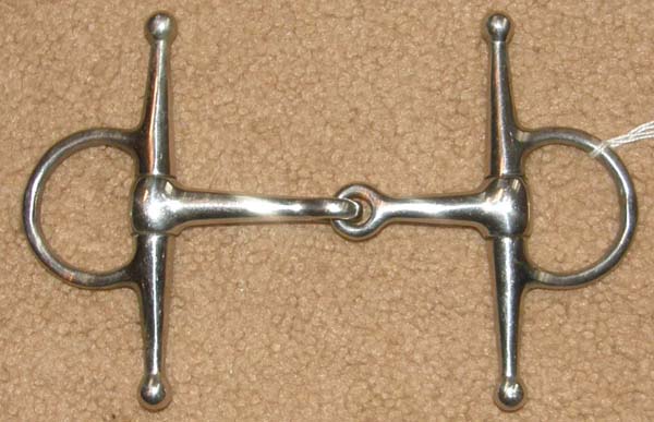 Korsteel 3 1/2” Full Cheek Snaffle Bit Mini Pony Bit