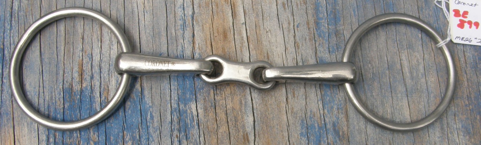Coronet 4 3/4" - 5" Loose Ring French Link Snaffle Bit French Link Bit