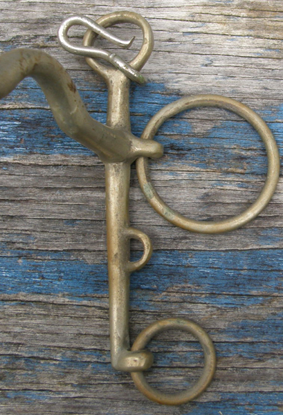 Vintage Never Rust 5" Low Port Weymouth Snaffle Bit Combo Bit Fulmer Pelham Bit Double Bridle Bits 