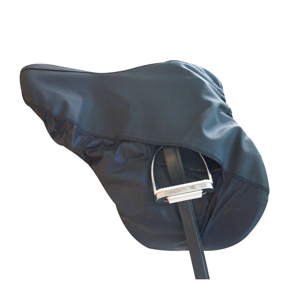 Exselle Ride On Saddle Cover English Saddle Cover Protective Saddle Cover Black