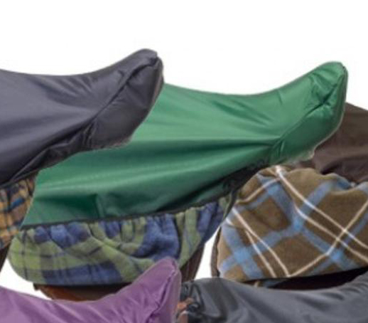 Centaur Fleece Lined English Saddle Cover Waterproof Breathable Protective Saddle Cover HG/Plaid