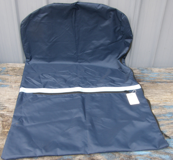 Dover Equestrian Garment Bag Hanging Garment Bag Protect Show Clothes Navy Lt Blue