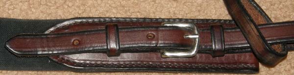 Tory Leather Polo Style Elastic Breast Plate Event Horse Jumper Breast Girth