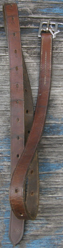 Gatsby English Stirrup Leathers Brown 7/8" x 48" Single Stirrup Leather Replacement