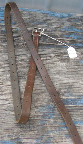 Gatsby English Stirrup Leathers Brown 7/8" x 58" Single Stirrup Leather Replacement