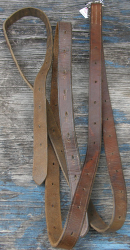 English Stirrup Leathers 1" x 58" Mismatched Stirrup Leathers Brown