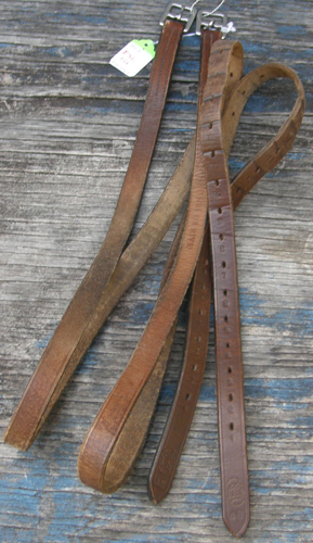 HDR Childs Stirrup Leathers English Stirrup Leathers Brown 3/4" x 48"