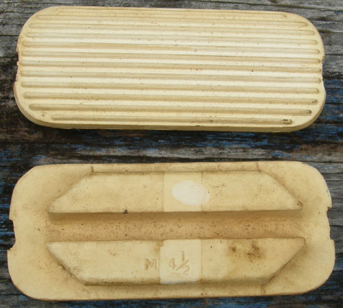 English Stirrup Pads Replacement Pads White