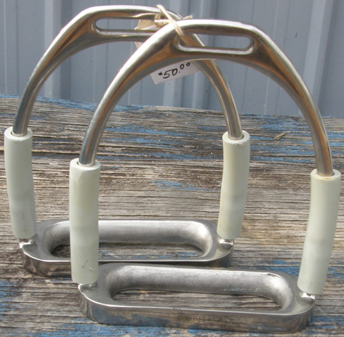 Coronet Flex Stirrups Fillis Flex English Stirrups Double Jointed Irons 4 1/2