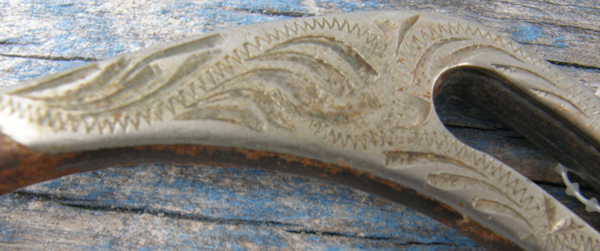 Engraved Silver Fillis English Stirrups English Stirrup Irons Silver Dots Spots 4 3/4