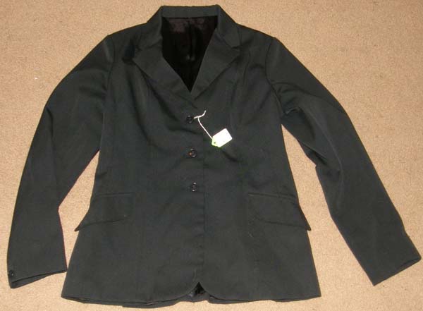Devon Aire English Jacket Show Coat Hunt Coat English Riding Jacket Ladies 16 Black