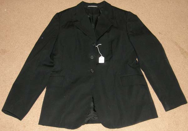 Millers Wool English Jacket Show Coat Hunt Coat English Riding Jacket Ladies 18 Black