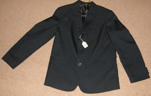 George Suit Jacket English Jacket Hunt Coat Riding Coat Show Coat Black Boys 16