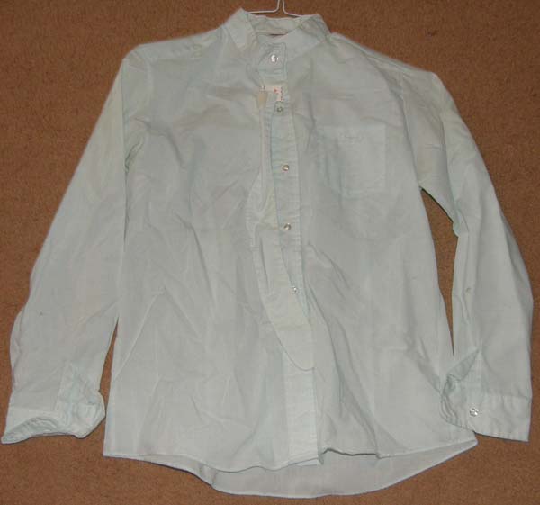 Beaufort Long Sleeve Show Shirt English Riding Shirt Childs 16 Pale Aqua
