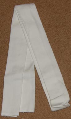 Untied Stock Tie English Hunt Tie Driving Dressage Stock Tie Un-Tied Stock Tie