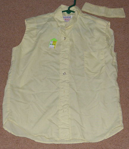 Ratcatcher Classics Sleeveless Show Shirt English Riding Shirt Childs 8 Yellow