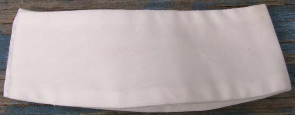 Replacement English Show Shirt Collar Ratcatcher Choker Collar White Childs