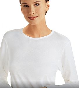 Cuddl Duds Climate Smart Long Sleeve Crew Shirt Winter Long Underwear LS Ladies Thermal Liner Insulate Layer Under Shirt