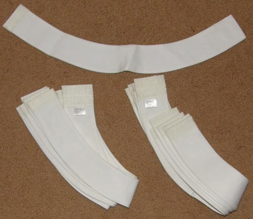 Replacement English Show Shirt Collar Ratcatcher Choker Collar White Ladies 32 34