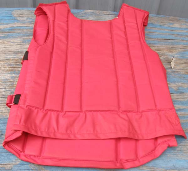 Tipperary Body Protector Vest Safety Vest Size 3 Red