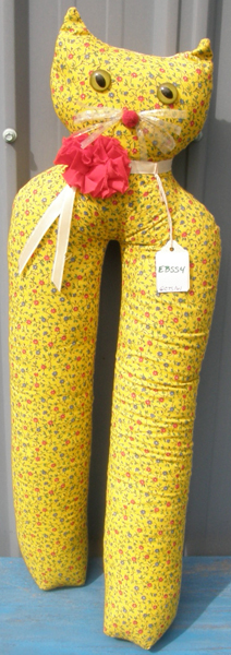 Calico Cat Tall Boot Shapers Fabric Boot Tree English Boots Western Boots Boot Insert Yellow