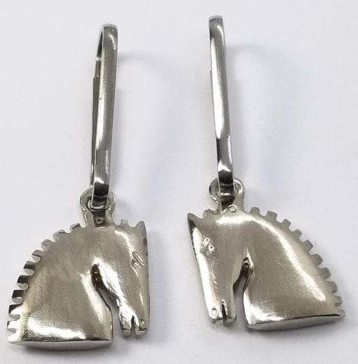 Tempi Design English Boot Zipper Pulls Jacket Zipper Pull Contemporary Horse Head