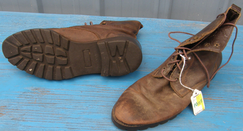 Perri's? Lace Up Paddock Boots English Riding Boots Distressed Brown Ladies 7M