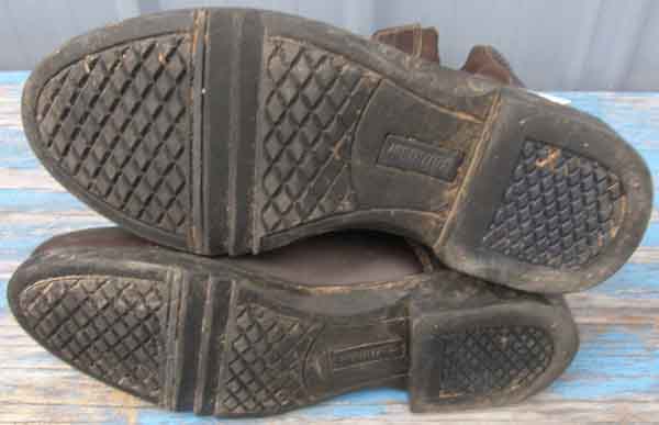 TuffRider Zip Up Paddock Boots English Boots Ladies 5 Brown