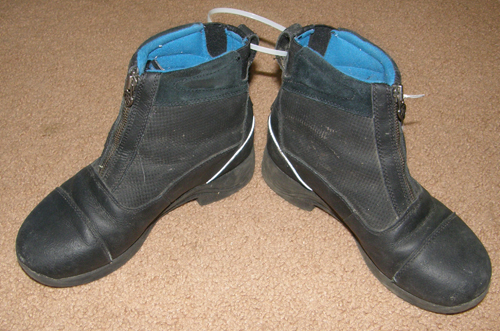 Ariat Brossard Zip Winter Paddock Boots Insulated Waterproof English Riding Boots Ladies 4 Black