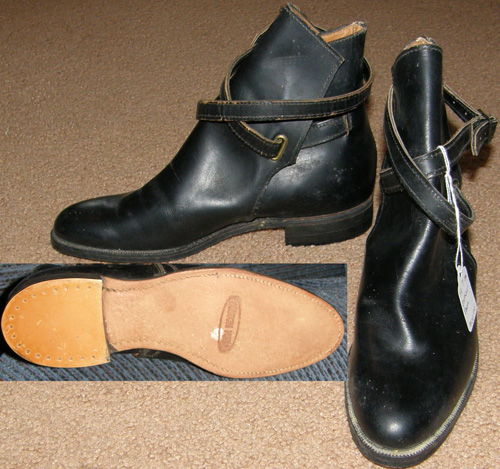 Vogel? Two-Strap Jodhpur Boot Jodphur English Riding Boots 7 Black