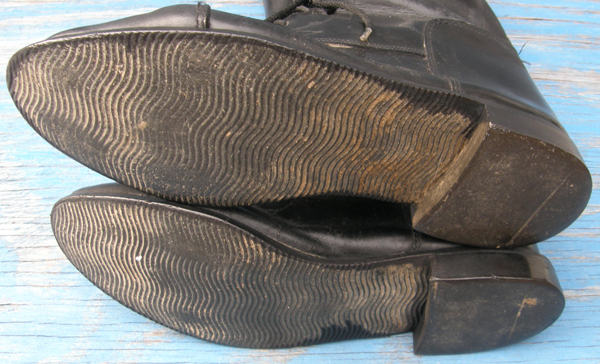 English Field Boots Tall Leather English Boots Tall Riding Boots Mens 10 1/2