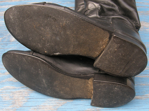 English Field Boots Tall Leather English Boots Tall Riding Boots Ladies 6 1/2