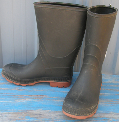 Rubber Boots Muck Boots Barn Boots Brown Childs Ladies 4 Black