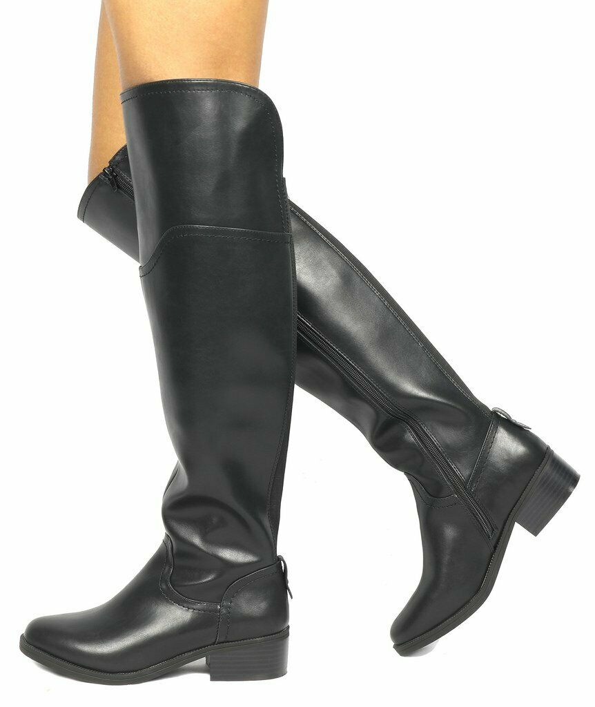 Toetos Hope Womens Knee High Riding Boots Tall English Boots Ladies 7M