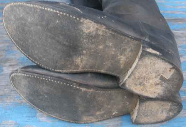 The Effingham Dress Boots Tall Leather English Boots Riding Boots Mens 10 1/2