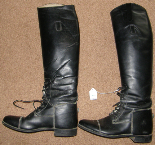 Grand Prix Field Boots Tall Leather English Boots Riding Boots Ladies 7 1/2 Wide Calf