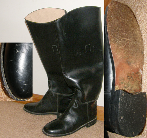 Dress Boots Tall Leather English Boots Riding Boots Ladies 5 Wide Calf?