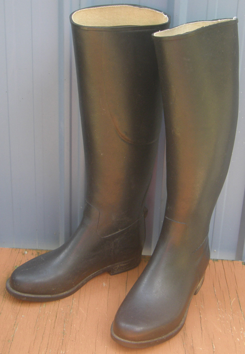 Equaline Rubber Boots Tall Rubber English Boots Rubber Riding Boots Ladies 5