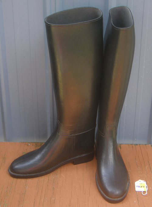 Cadet Rubber Boots Tall Rubber English Boots Rubber Riding Boots Ladies 5