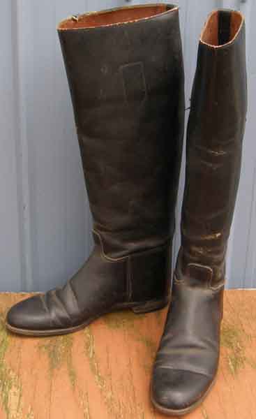 Marlborough Dress Boots Tall Leather English Boots Riding Boots Ladies 6 1/2B