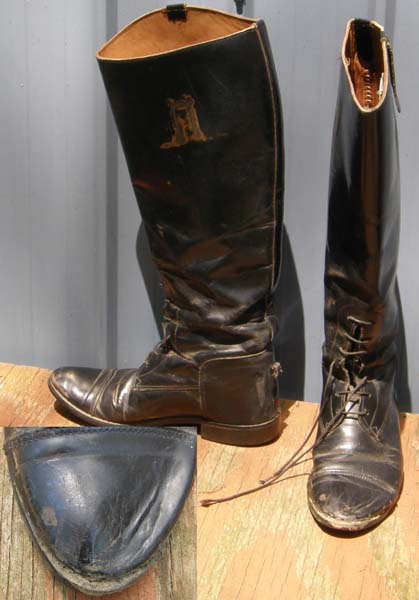 Field Boots Tall Leather English Boots Riding Boots Ladies 8 Wide Calf?