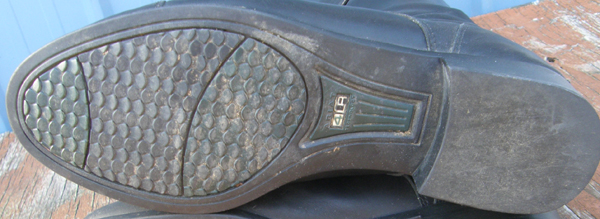 Ariat Heritage II Back Zip Field Boots Tall Boots Leather English Boots Riding Boots Ladies 9 Medium Height Slim Calf