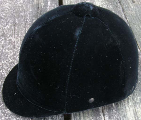 International IRH Helmet Riding Helmet IRH English Helmet w/Harness 7 1/2 Black