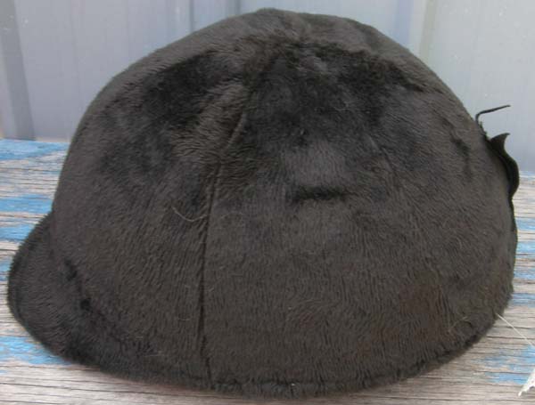Velveteen Helmet Cover lack Fleece Helmet Cover