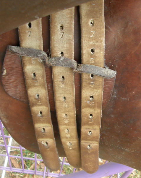 17 1/2" Triumph Sherman Close Contact All Purpose Jumping Saddle English Saddle 4 1/2" Stirrups Leathers