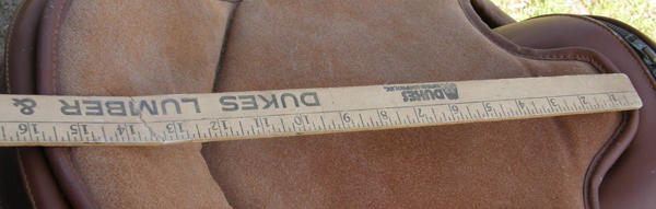 16" Hilason Hybrid Treeless Trail Pleasure Endurance Saddle Treeless English Saddle Brown