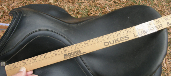 Paris Tack 16” Deep Seat Dressage Saddle Wide Tree English Saddle Black