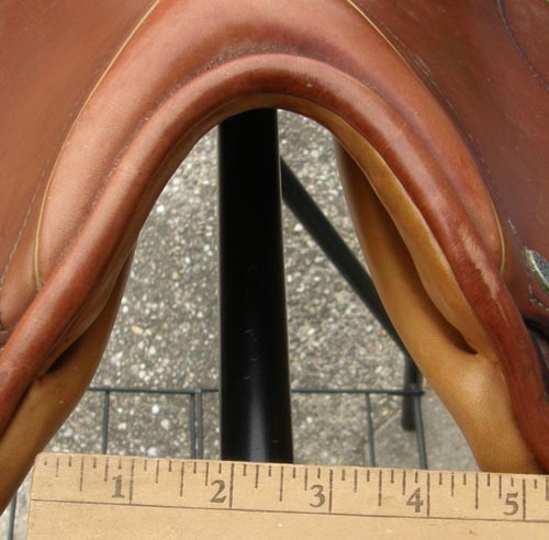 16 1/2" - 17" N Pessoa Close Contact All Purpose Jumping Saddle English Saddle