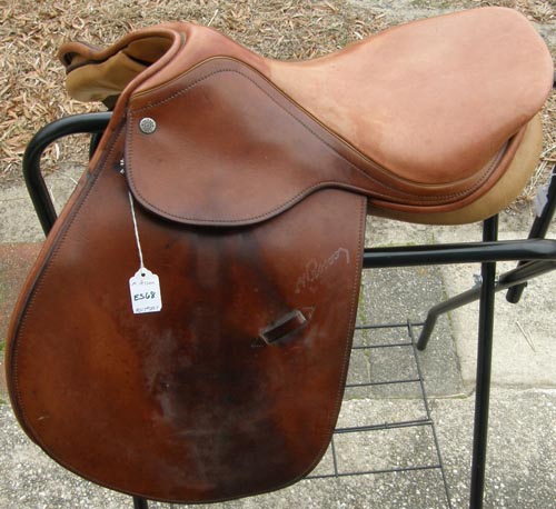 16 1/2" - 17" N Pessoa Close Contact All Purpose Jumping Saddle English Saddle