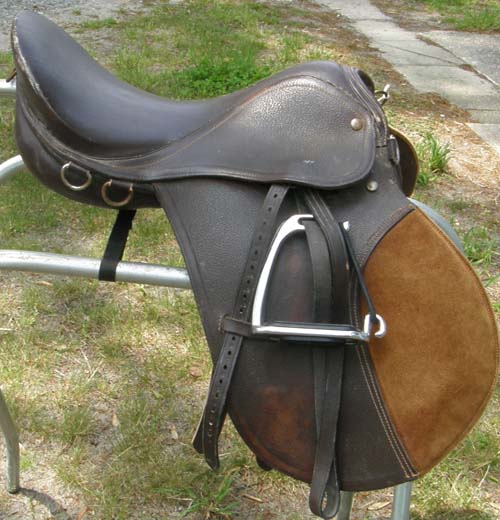 16” English Saddle All Purpose Jumping English Saddle Blue Ridge?